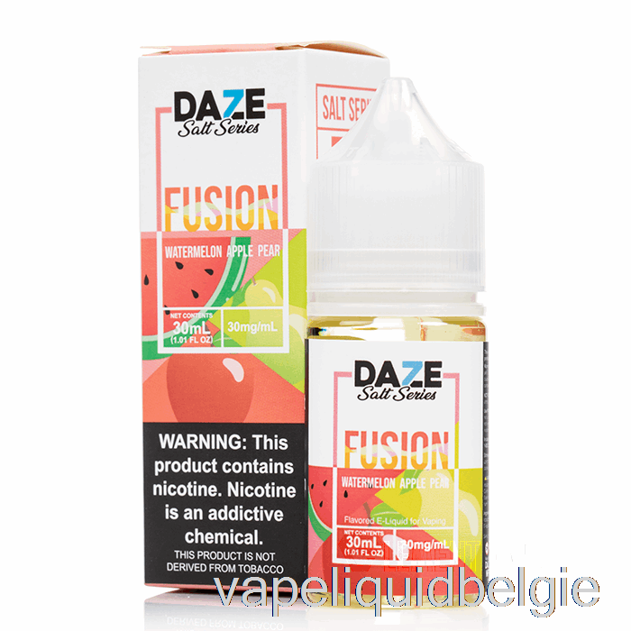 Vape België Watermeloen Appel Peer - 7 Roeszouten - 30ml 50mg